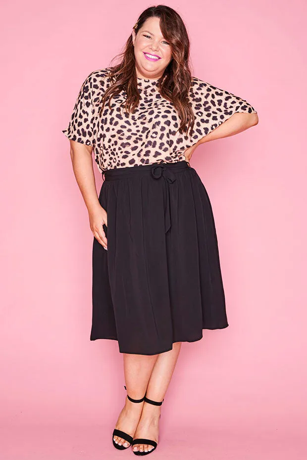 Ada Black Skirt