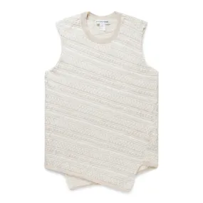 ASYMMETRICAL SWEATER VEST