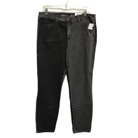 Black Denim Jeans Straight By Inc, Size: 12