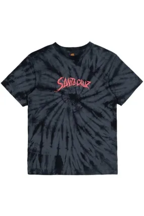 Bone Slasher Tie Dye Tee | Black Tie Dye