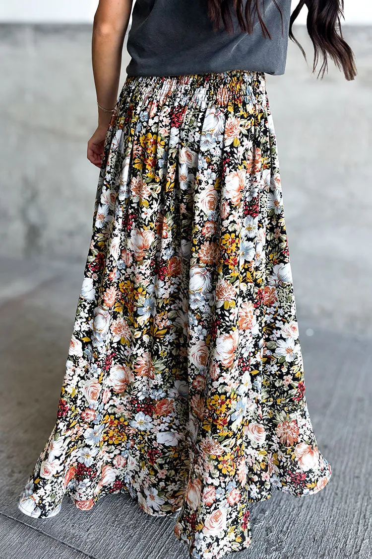 Claire Floral Maxi Skirt