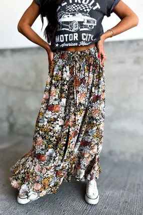 Claire Floral Maxi Skirt