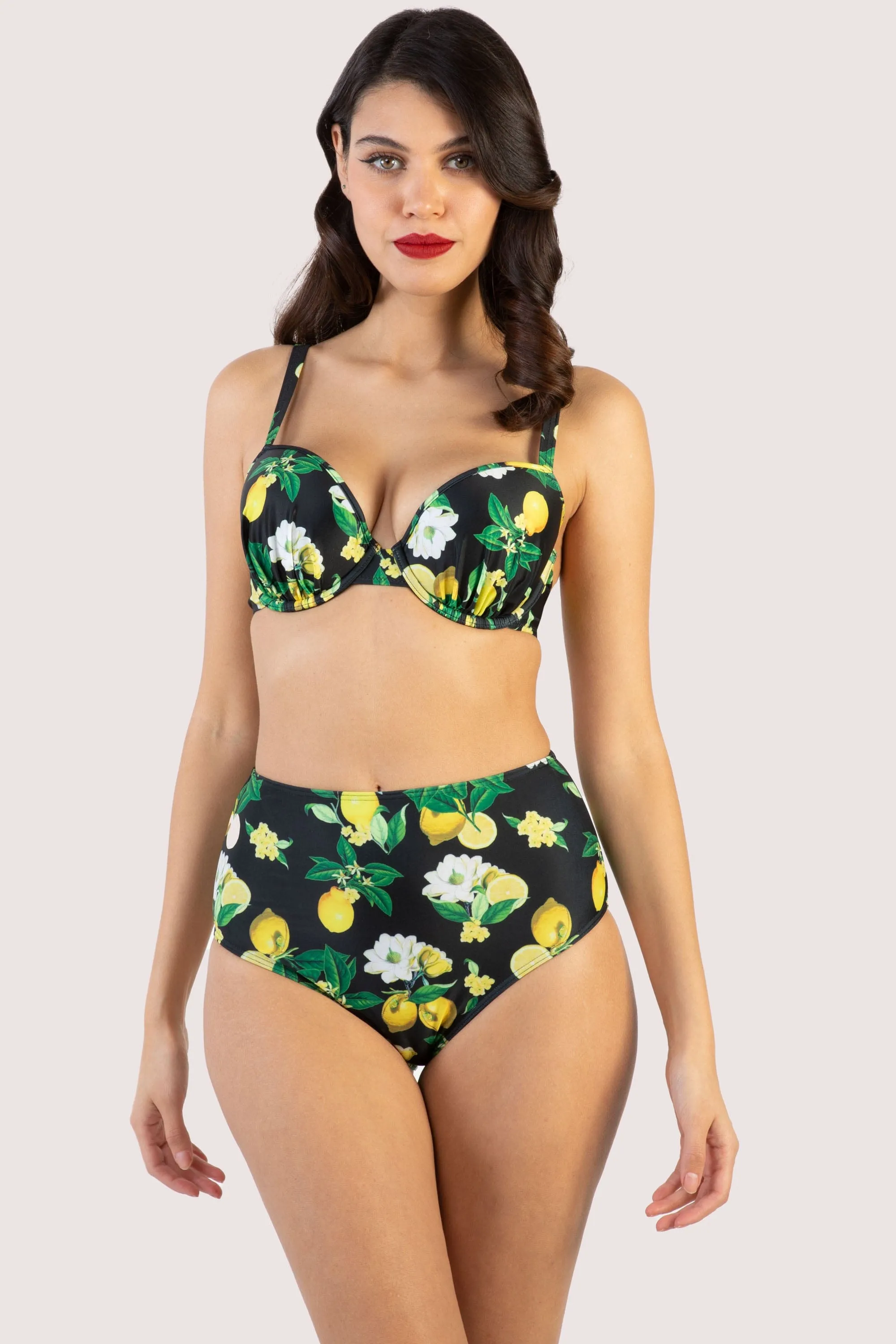 Claudette Lemons High Waisted Bikini Bottom