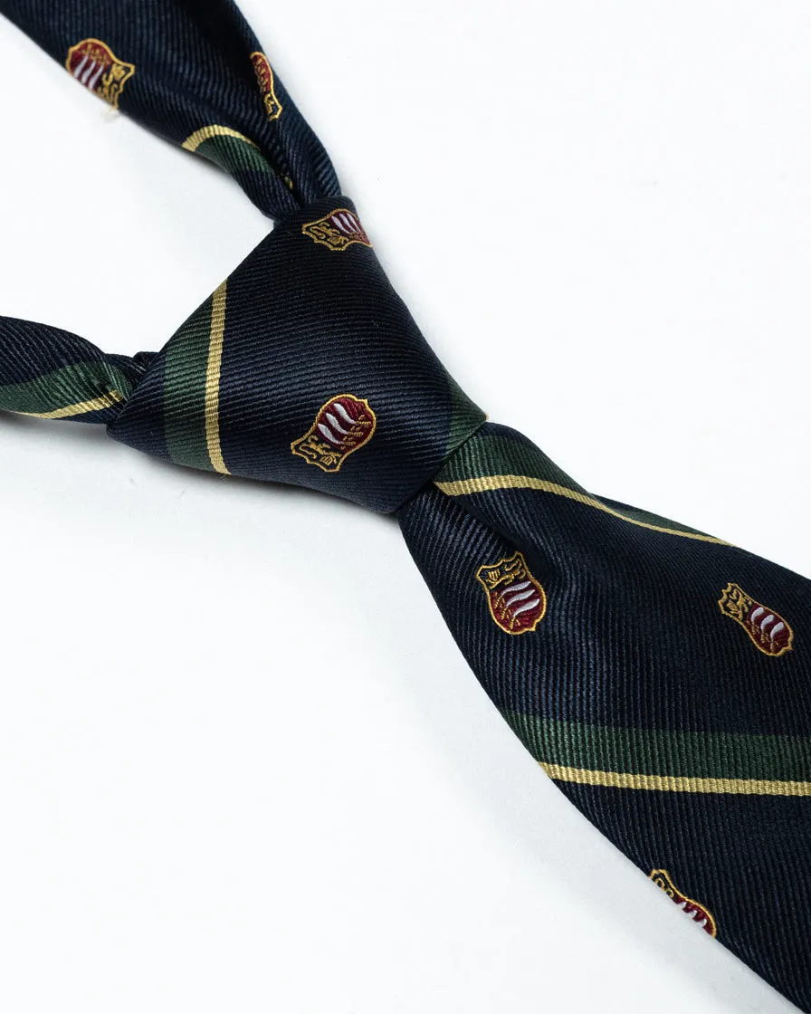 Crest Silk Tie