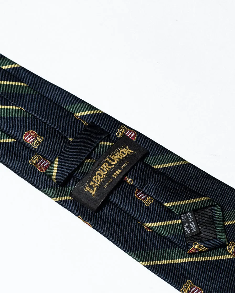 Crest Silk Tie