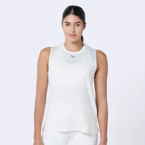 Essential Crew Tank - Pearl White