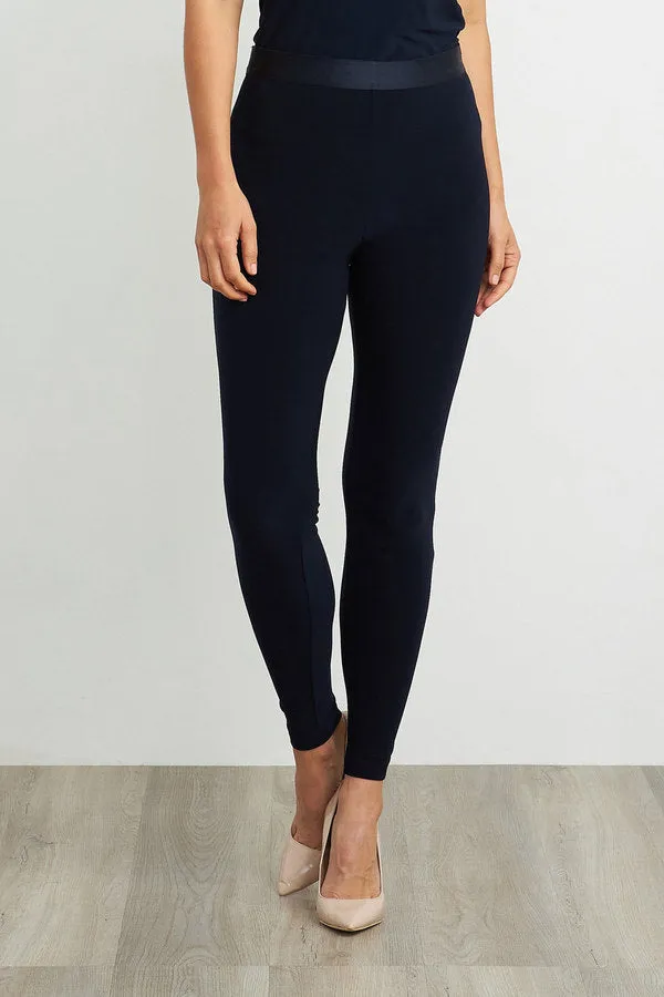 Joseph Ribkoff Essential Midnight Blue Skinny Legging With Satin Waistband