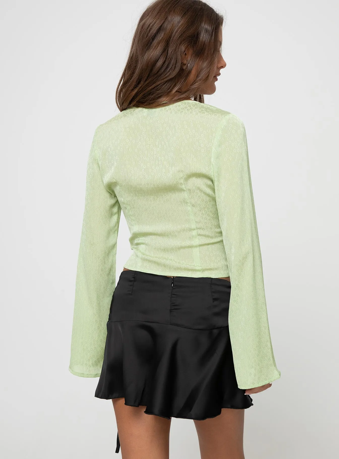 Kilby Long Sleeve Top Green