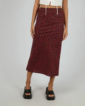 Lana Maxi Skirt Red