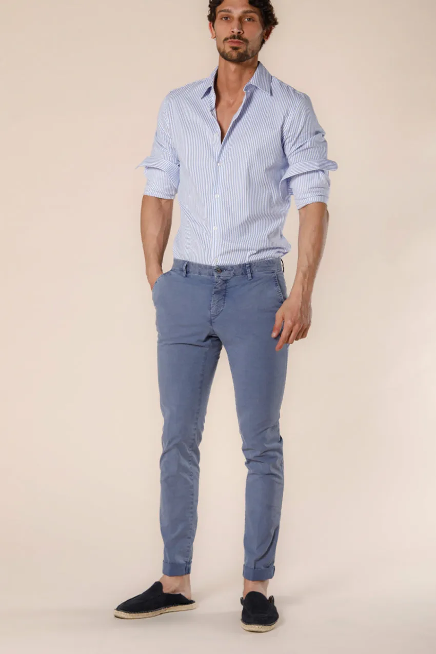 Milano Style Essential men's chino pants in stretch twill extra slim