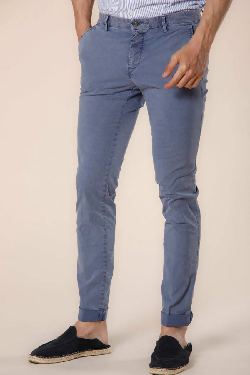 Milano Style Essential men's chino pants in stretch twill extra slim