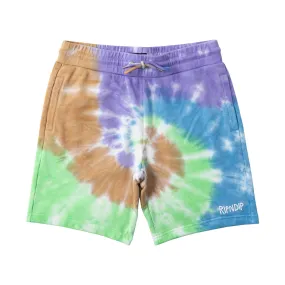 Peek A Nermal Sweat Shorts (Tie Dye)