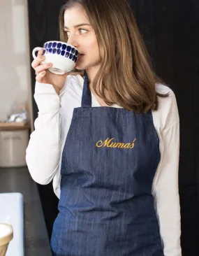 Personalised Denim Apron