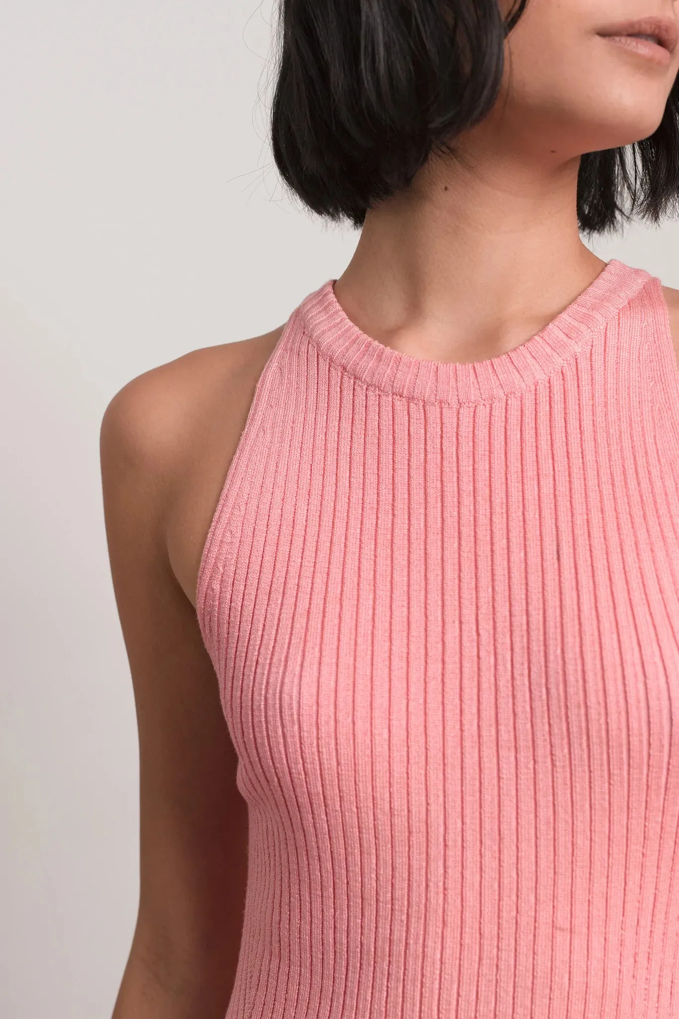 Pia Sleeveless Pink Tank