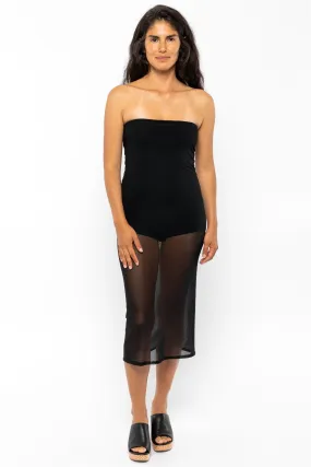 RNS800 - Micromesh Midi Tube Dress