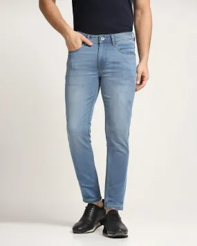 Skinny Cropped Fiji Fit Indigo Blue Jeans - Myles