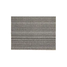 SKINNY STRIPE SHAG DOORMAT, BIRCH