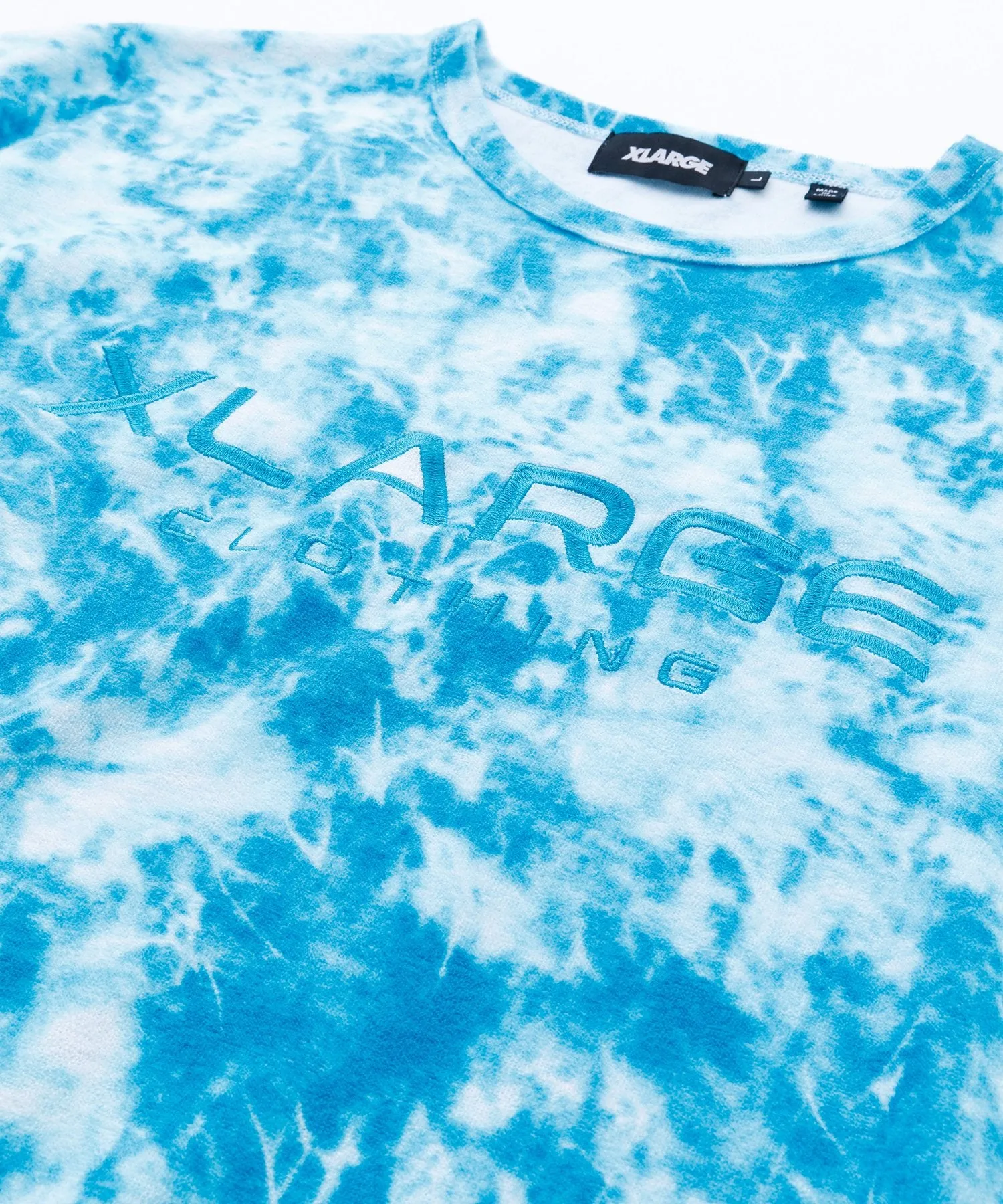 S/S PILE TIE-DYE TEE