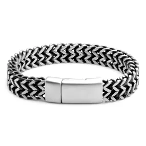 Stefan Stainless Steel Chain Bracelet