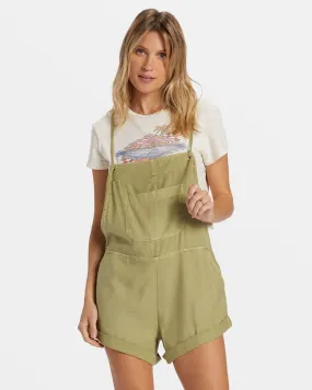 Wild Pursuit Romper - Avocado