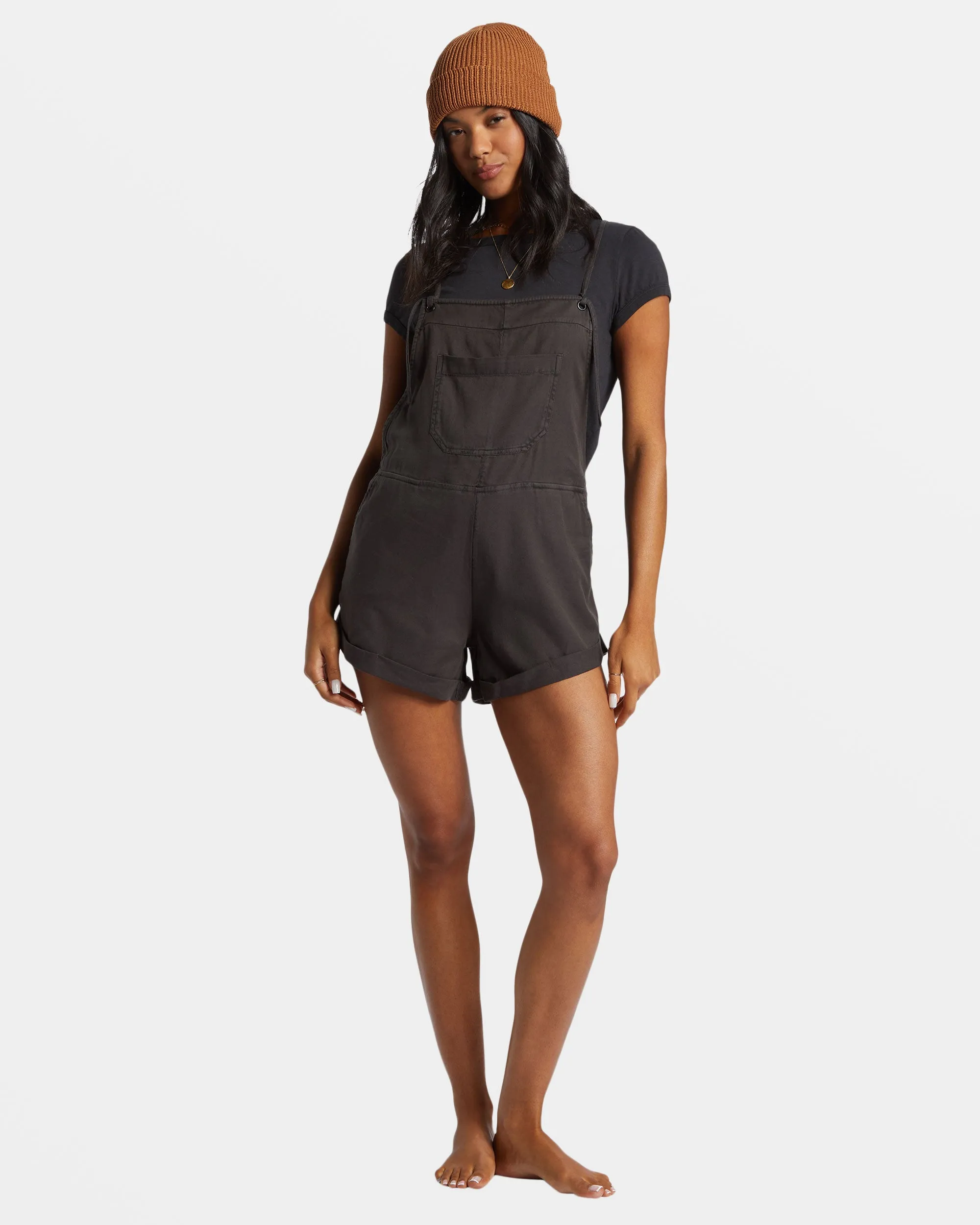 Wild Pursuit Romper - Off Black